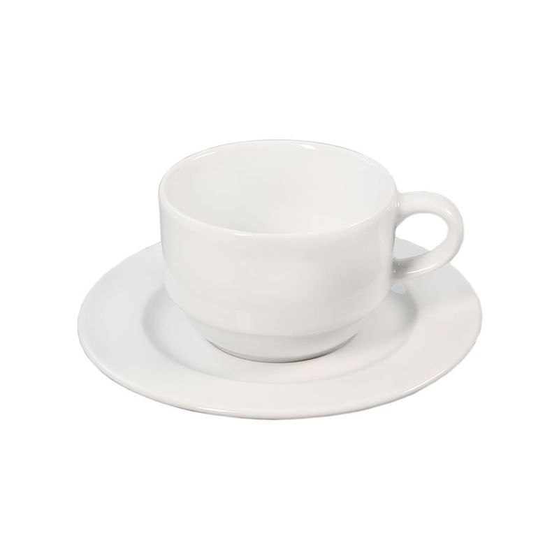 Inker tazza the con piatto 20 cl Selena porcellana horeca