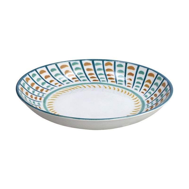 Piatto cous cous Tognana Safi in ceramica decorata per horeca