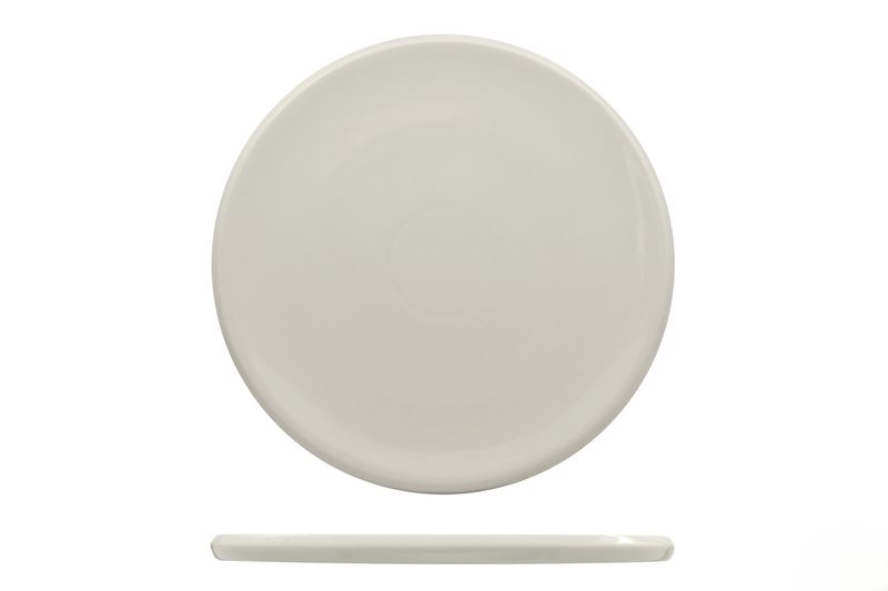 Ariane Slide flat plate 16 cm porcelain horeca