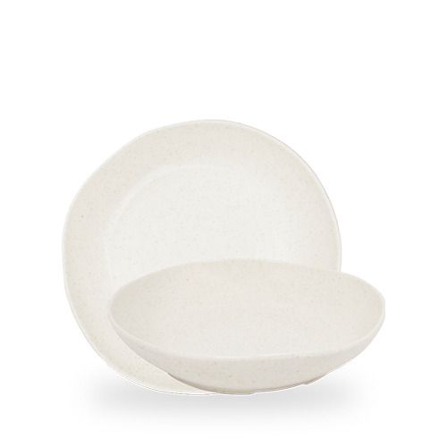 Churchill Stonecast deep natural organic plate 25 cm horeca