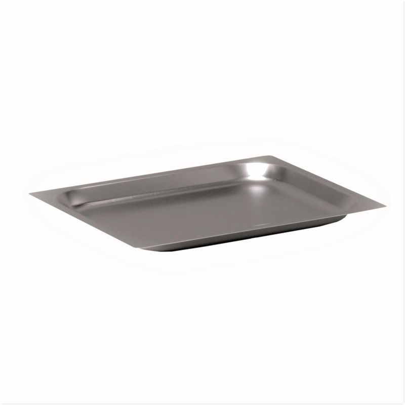 Inoxmacel GN 1 2 stainless steel tray 35.5x26.5 h4 cm horeca