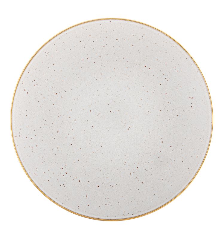 Dinner plate 27.5 cm Gold Stone White Vista Alegre gold rim horeca