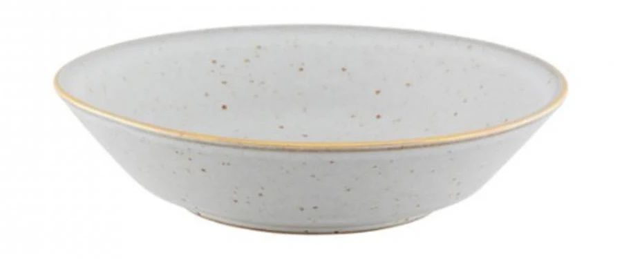 Pasta plate 25 cm Gold Stone White Vista Alegre gold rim horeca