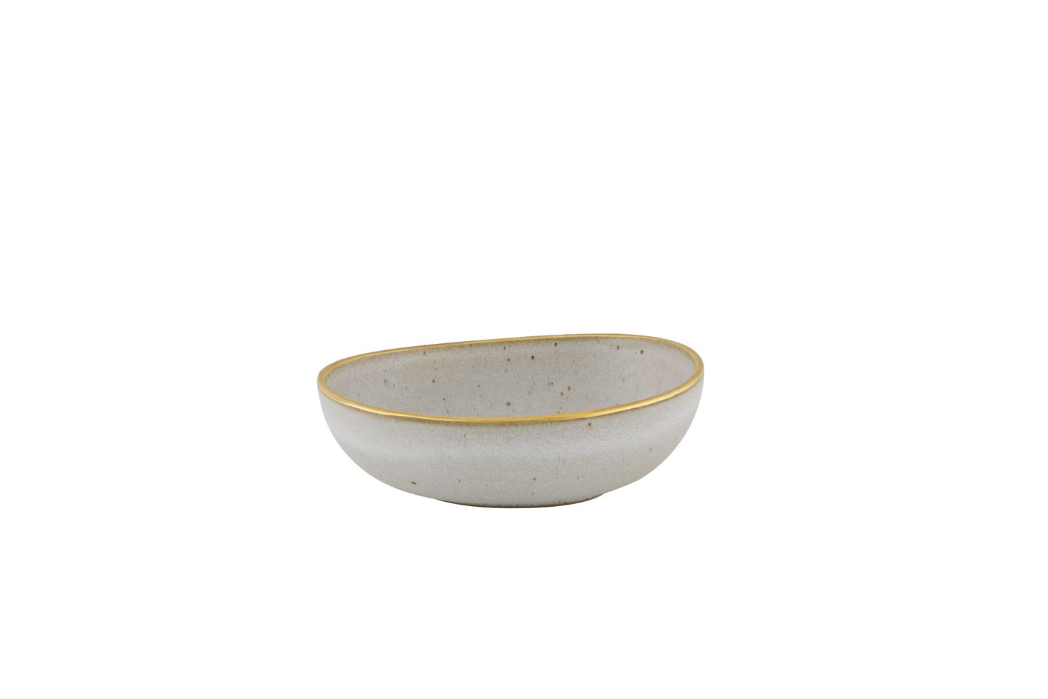 Cereal bowl 17 cm Gold Stone White Vista Alegre gold rim horeca