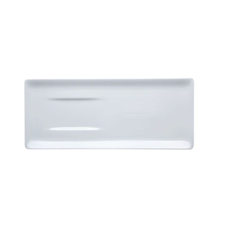 Vista Alegre rectangular plate 35,5 x 15 cm porcelain Seventy Nine professional catering plate