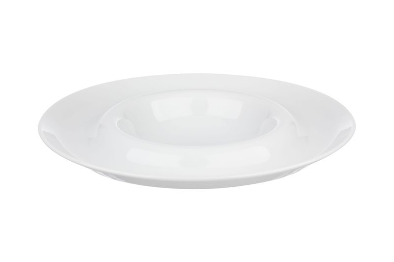 Vista Alegre 30 cm round porcelain flat plate professional catering use