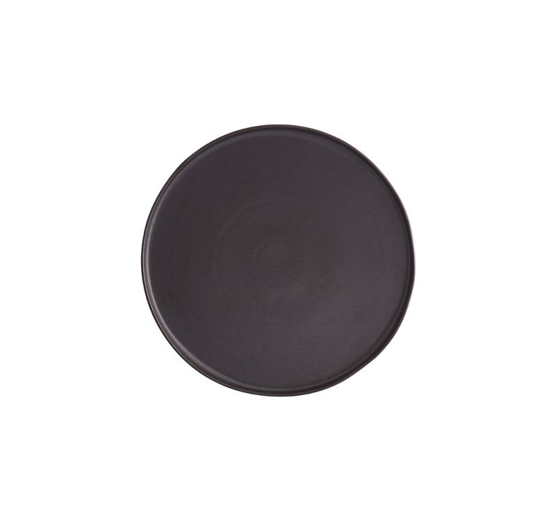 Presentation plate 32 cm Iris Vista Alegre brown horeca