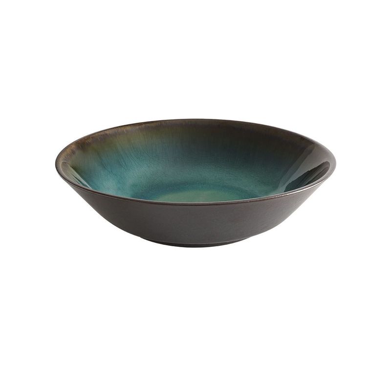 Pasta plate 25 cm Iris Vista Alegre blue turquoise horeca