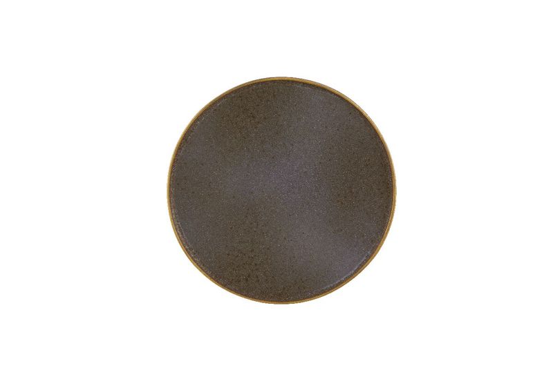 Dinner plate 22 cm Gold Stone Bronze Vista Alegre gold rim horeca