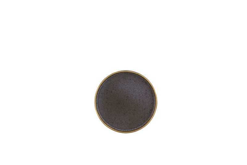 Dinner plate 18 cm Gold Stone Bronze Vista Alegre gold rim horeca