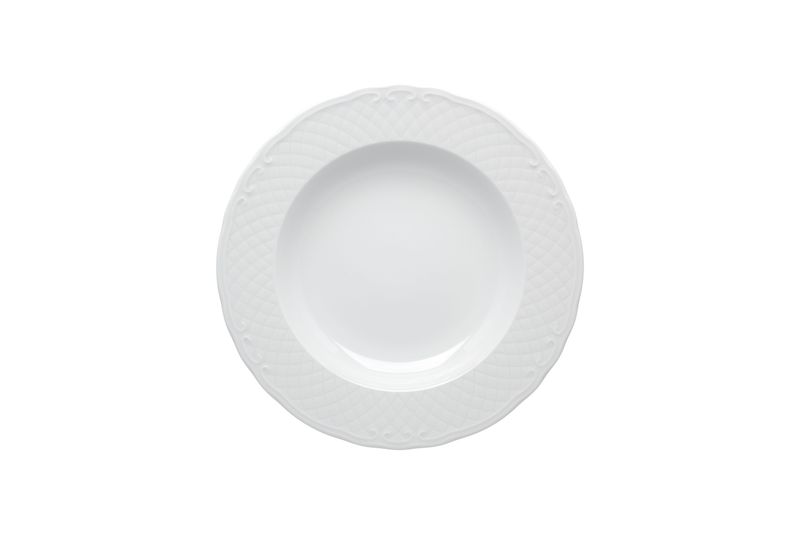 Vista Alegre 23 cm porcelain soup plate Escorial professional catering plate
