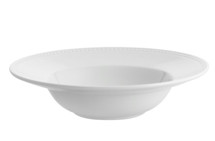 Vista Alegre Perla porcelain pasta plate 24 cm