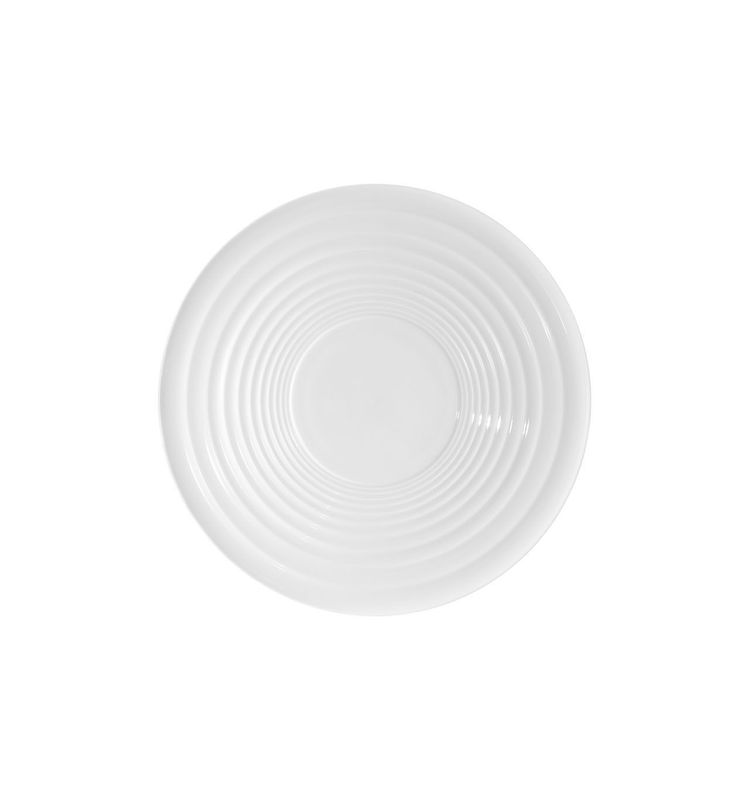 Vista Alegre 31 cm porcelain Fluctus glazed plate professional catering use