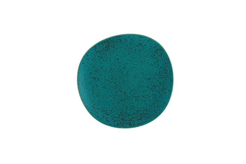 Dinner plate 23 cm Sauvage Vista Alegre turquoise horeca