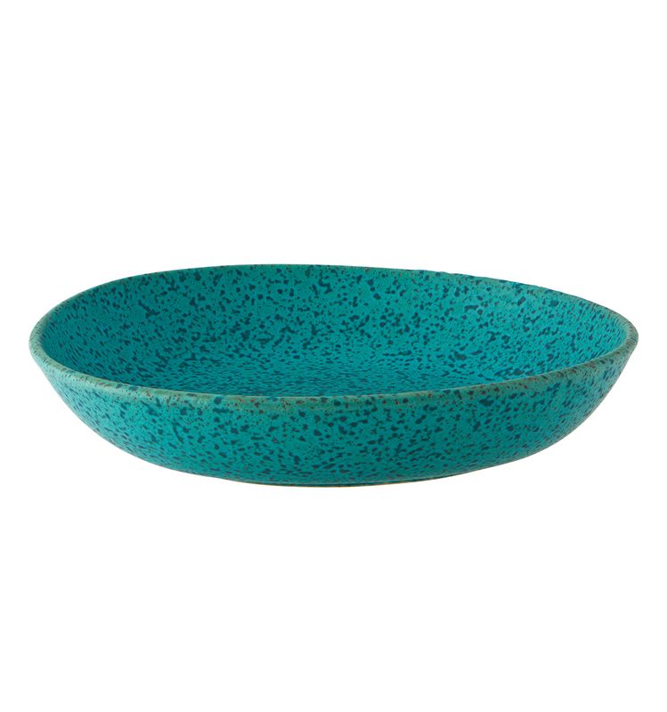 Deep plate 22 cm Sauvage Vista Alegre turquoise horeca