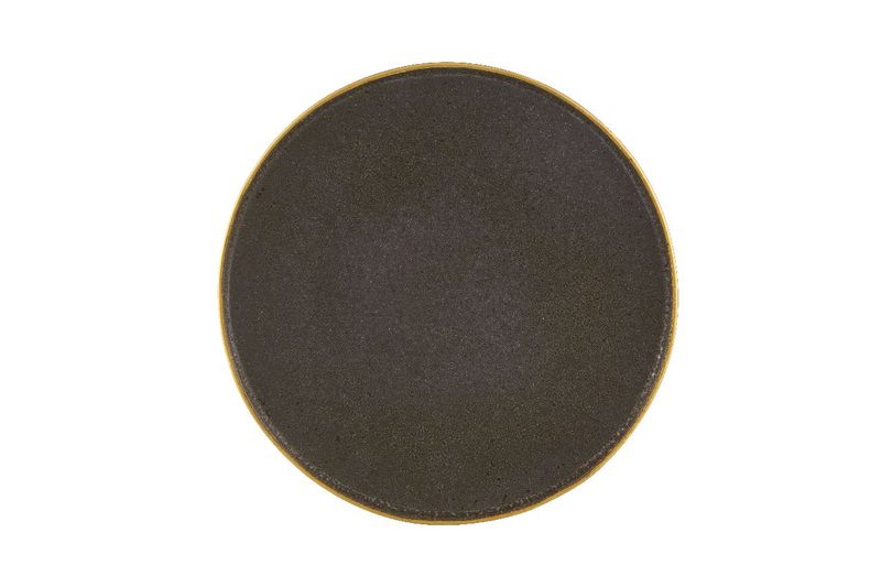 Dinner plate 27.5 cm Gold Stone Bronze Vista Alegre gold rim horeca