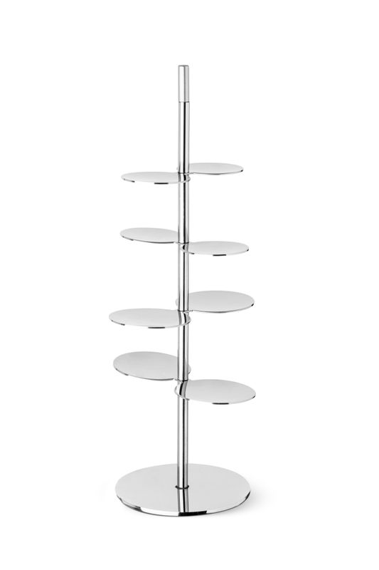 Stainless steel pastry stand Abert 8 positions