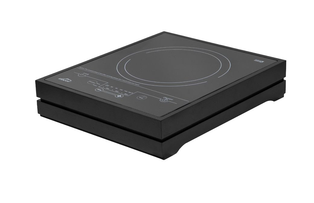 Abert induction plate with black base horeca buffet