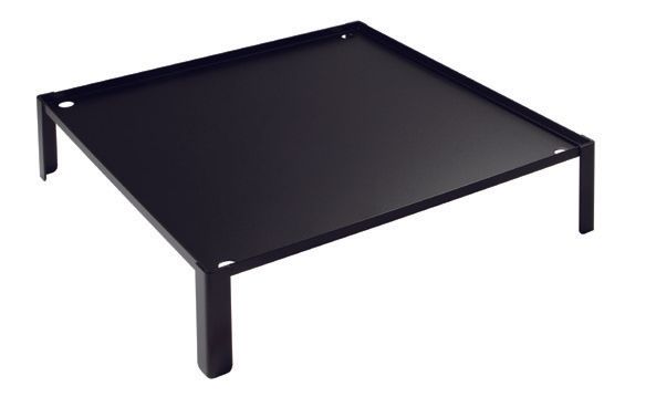 Abert alzata buffet nera 40x40 cm h9 horeca