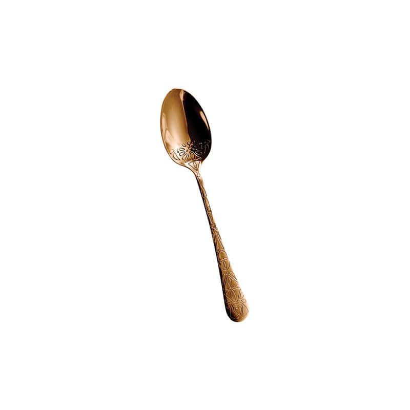 Tattoo Copper coffee spoon stainless steel 18 10 Abert