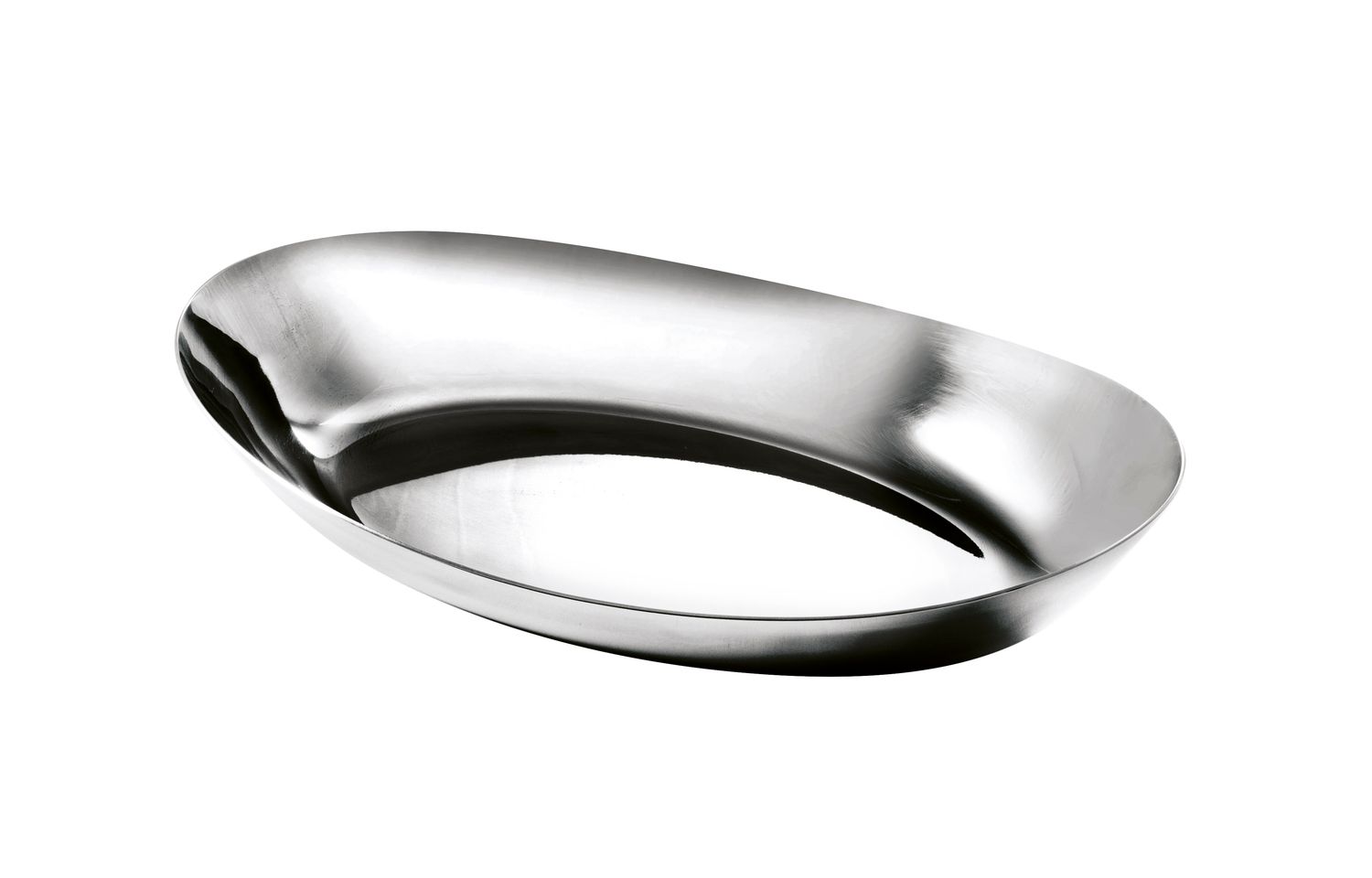 Stainless steel bread basket Gourmet Abert 25x15 cm