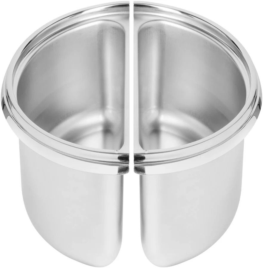Abert bacinella GN 1 2 inox 18 10 h9 cm per scaldavivande horeca