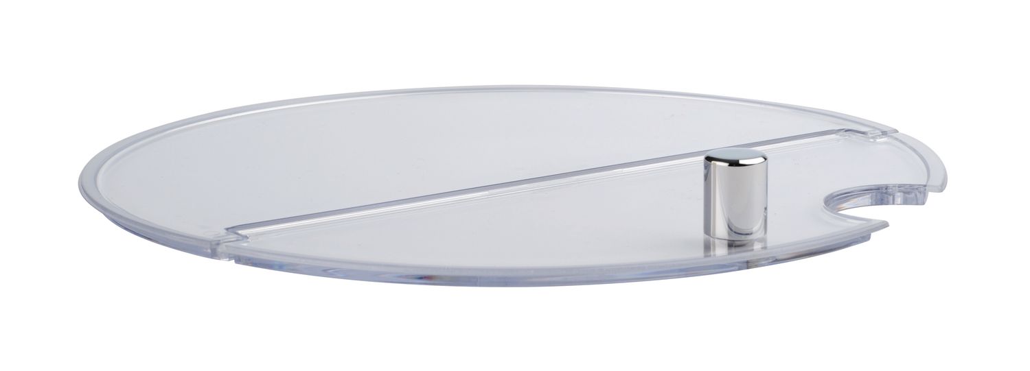 Abert Deckel aus Acryl 23 cm mit Knauf fur Buffet