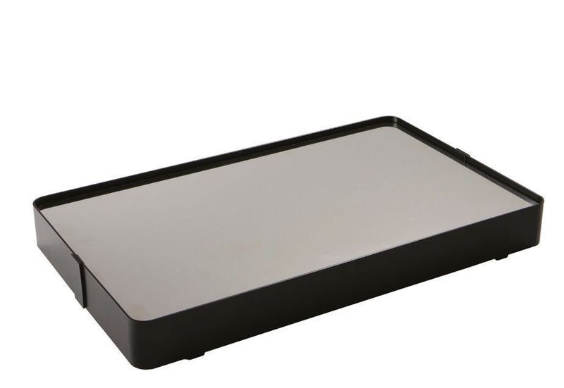 Abert refrigerated rectangular plate corten 48x29 cm for horeca buffet