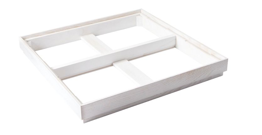 Abert cornice buffet bianca 40x40 cm h5 horeca