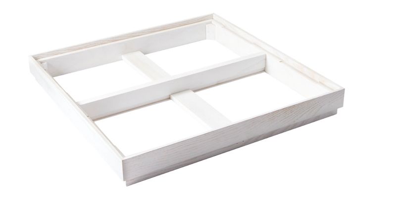 Abert cornice buffet bianca 40x40 cm h5 horeca