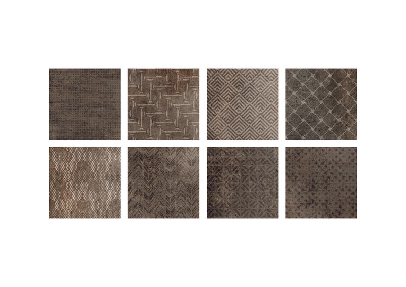 Abert pianetto gres effetto corten buffet Domino horeca