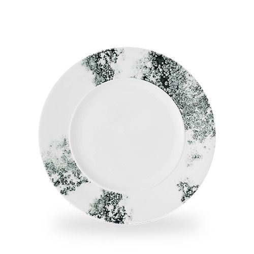 Teller fahne Churchill 28 cm Ambience Smoke Black schwarz horeca