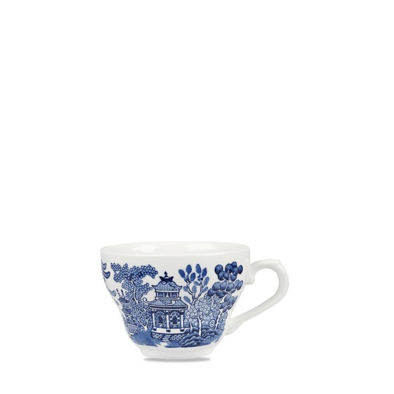Tazza the Churchill Blue Willow porcellana 19.8 cl uso horeca
