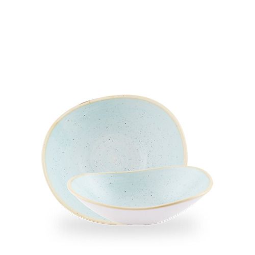 Churchill organic bowl 23 cm Stonecast Duck Egg ceramic horeca
