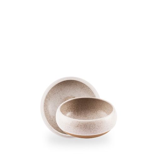 Speckled White bowl large horeca