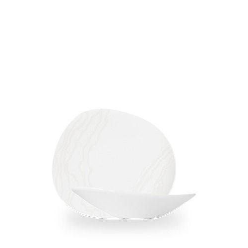 Ciotola Churchill Tide White 20 cm rilievo onde bianco horeca