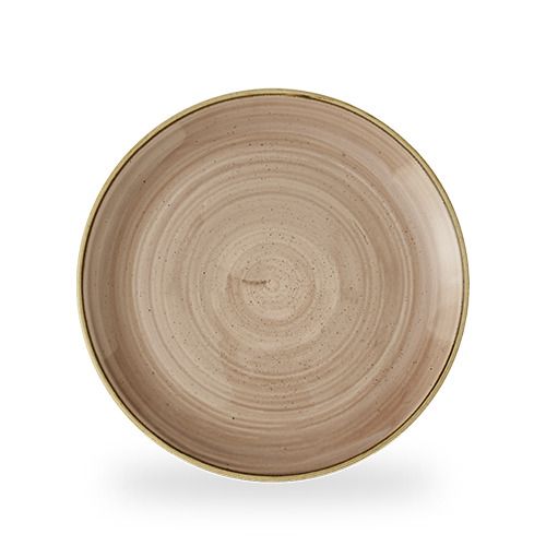 Piatto coupe Churchill 28 cm Stonecast Truffle smalto reattivo horeca
