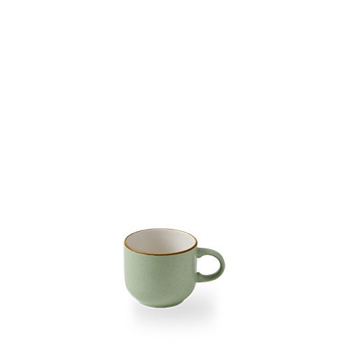 Churchill Stonecast sage green stoneware mug 28 cl horeca use