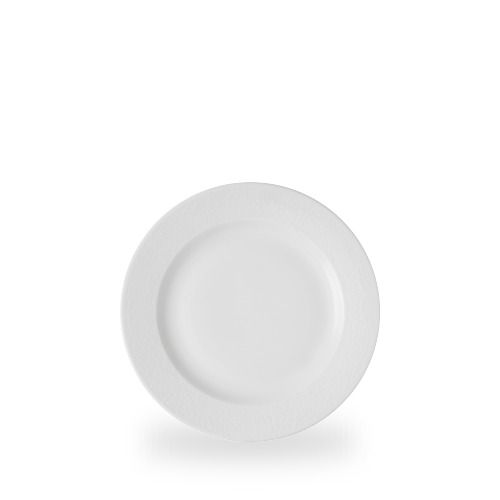 Piatto piano Churchill 21 cm linea Viana White uso horeca