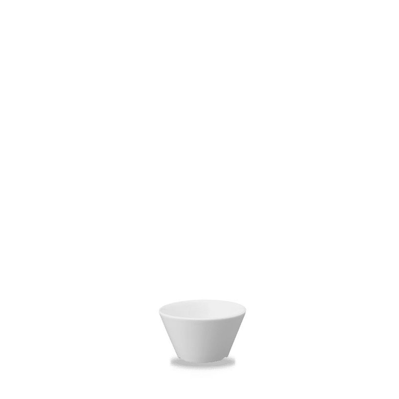 Churchill White X porcelain sauce bowl 5.68 cl horeca use