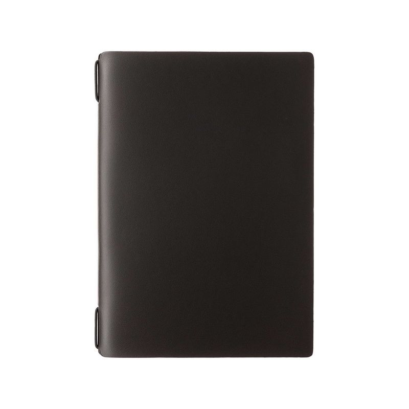 Dag Style A5 menu holder Portofino black 16.5x23 cm elastic horeca use