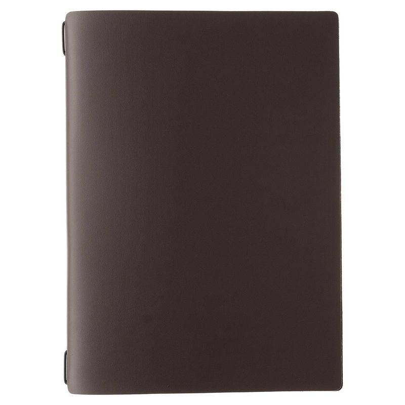 Dag Style A4 menu holder Portofino brown elastic horeca use
