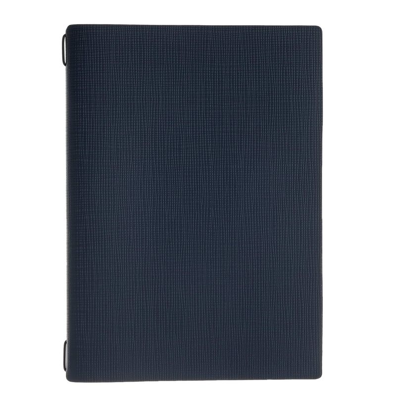 A4 menu holder chef blue Dag Style black elastic