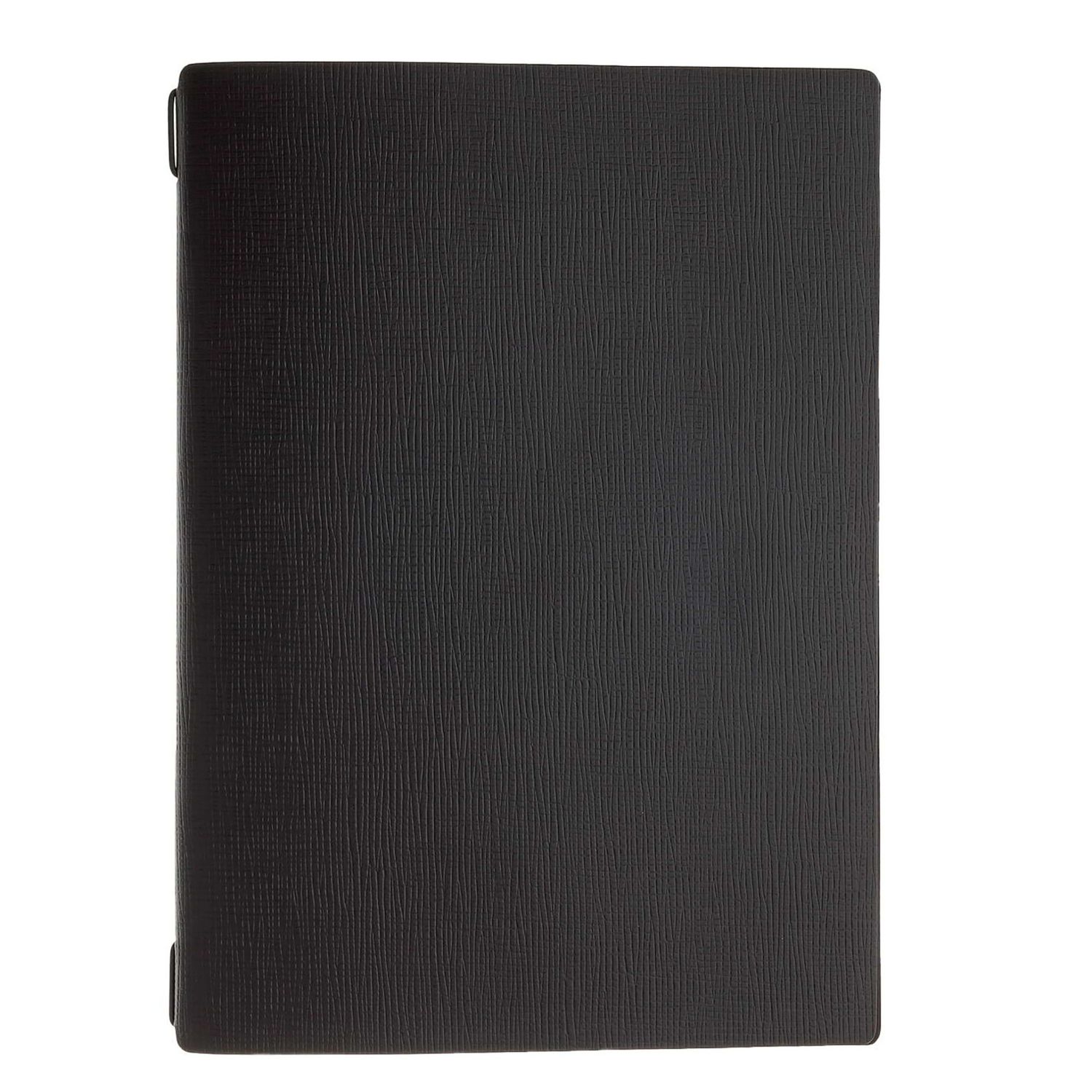 A4 menu holder chef brown Dag Style black elastic