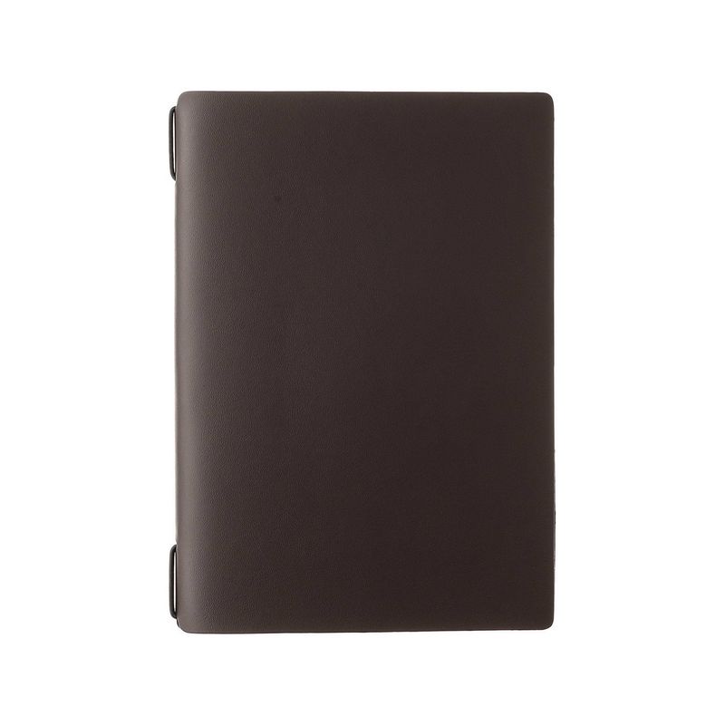 A5 menu holder Portofino brown Dag Style elastic horeca
