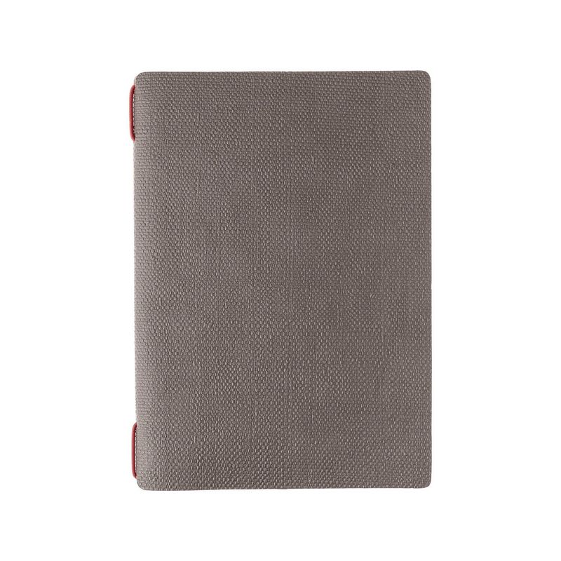 Dag Style menu holder A5 jute grey elastic horeca