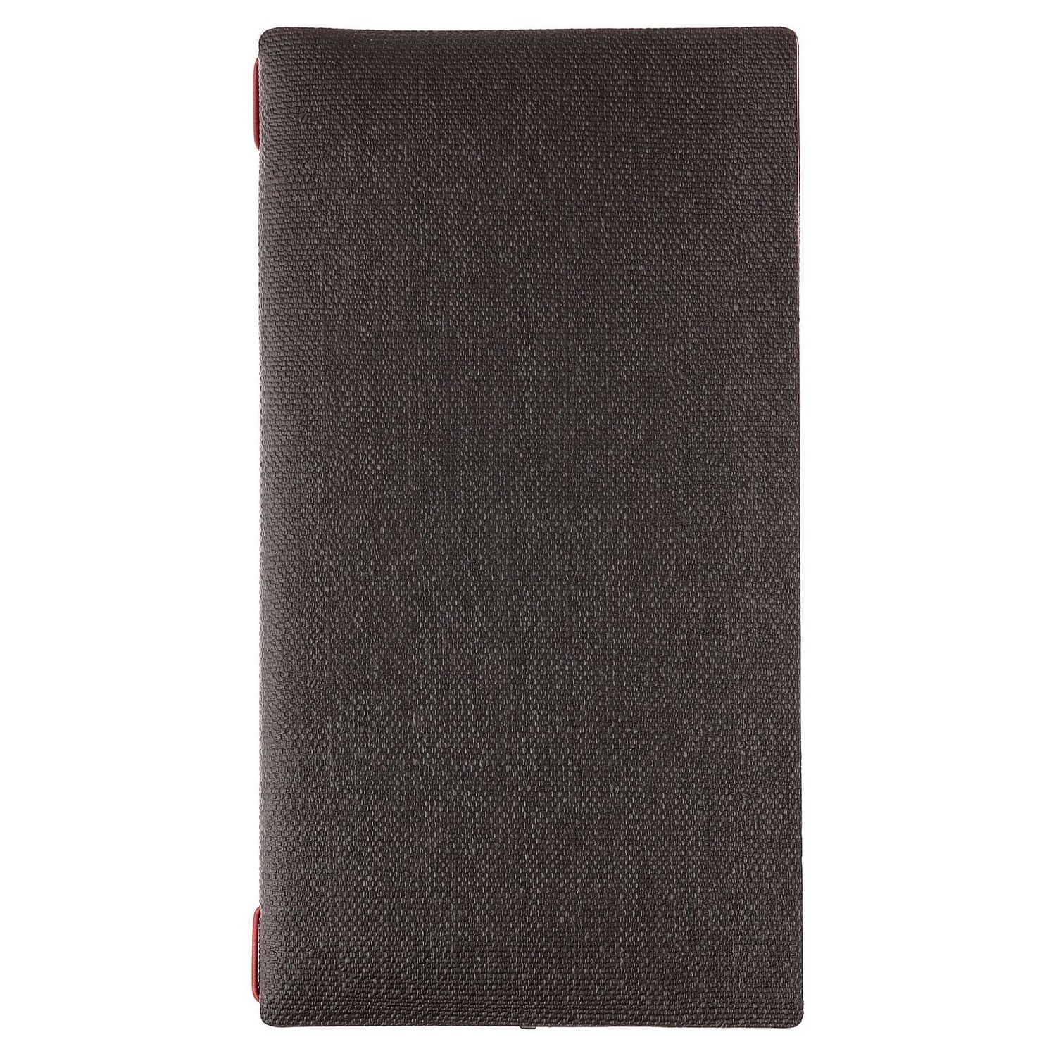 Dag Style menu holder juta bicolor A4 Slim red elastic horeca