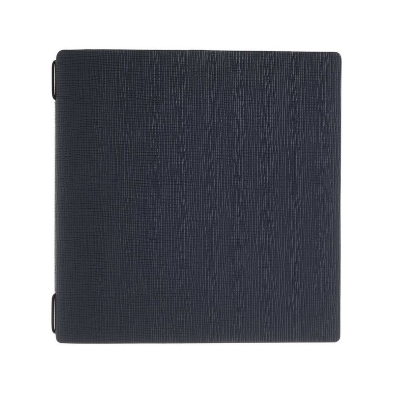 Speisekarte Dag Style Chef blau 23x23 schwarzes Gummiband horeca Einsatz