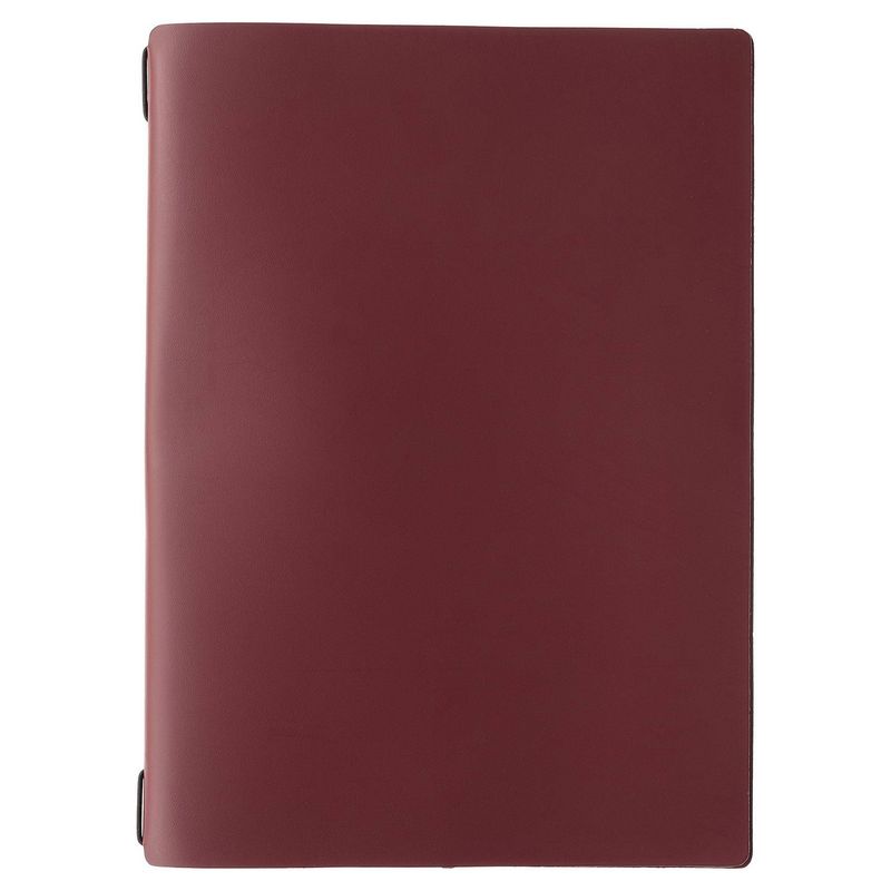A4 menu holder Dag Style bordeaux elastic horeca