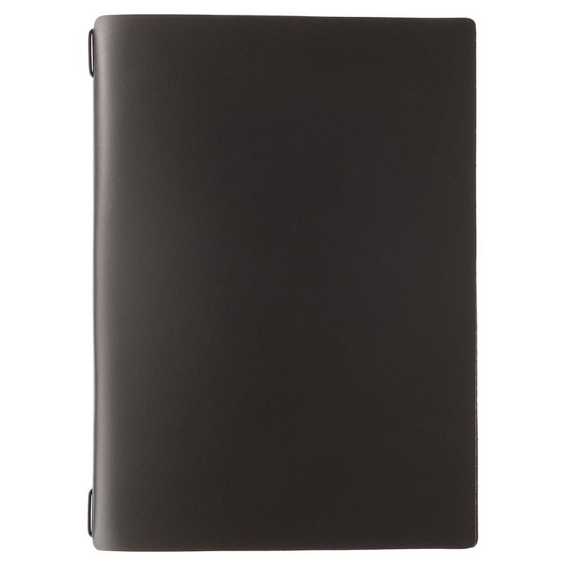 A4 menu holder Dag Style black elastic horeca